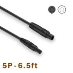 YQMAJIM Backup Camera Extension Cable, 5 Pin 6.5 Ft Dash Cam Cord Car Dash Camera Cord - Image 3