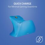 Razer Universal Quick Charging Stand for Xbox Series X|S: Magnetic Secure Charging - Perfectly Matches Xbox Wireless Controllers - USB Powered - Aqua Shift (Controller Sold Separately) - Image 4
