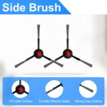 Accessories Kit for Yeedi M12 PRO+ Robot Vacuum Cleaner, 1 Main Brush, 4 HEPA Filters, 4 Mop Pads, 4 Dust Bag, 4 Side Brushes, 1 Clean Brush - Image 4
