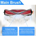 Accessories Kit for Yeedi M12 PRO+ Robot Vacuum Cleaner, 1 Main Brush, 4 HEPA Filters, 4 Mop Pads, 4 Dust Bag, 4 Side Brushes, 1 Clean Brush - Image 5