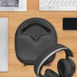 Geekria Shield Headphones Case Compatible with SteelSeries Arctis 9X/9/7X/7/1, Arctis Nova PRO 7P, Replacement Hard Shell Travel Carrying Bag (Dark Grey) - Image 7