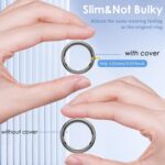8 Pack Ring Covers for Oura & Galaxy Rings, Anti-Scratch Elastic Silicone Covers for Working Out & Gym - Image 5