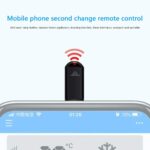 R09 Mini Smartphone IR Remote Controller Adapter for Android Smart Phone Mini Infrared Universal Control All in One Air Conditioner/TV/DVD/STB (Black USB-C for iPhone 15 16) - Image 5