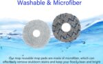 M12 Accessories Kit Compatible With Yeedi M12 Pro+ ECOVACS DEEBOT T30S Robot Vacuum Replacement Parts, 18 Pack - Image 6