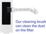 M12 Accessories Kit Compatible With Yeedi M12 Pro+ ECOVACS DEEBOT T30S Robot Vacuum Replacement Parts, 18 Pack - Image 8