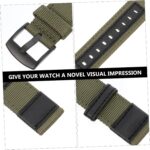 Mikikit 3pcs Smart Wristband Replacement Band Quick-release Watchband for S3/s2 Durable Nylon Fashionable for All Occasions - Image 8