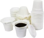 Disposable Cups for Use in Keurig® Brewers - Simple Cups - 25 Cups, Lids, Filters with Easy Close Stand - Use Your Own Coffee - Image 3