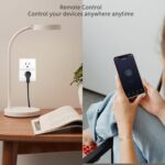 Apple Homekit Smart Plug Mini, Compact Design, Matter Over WiFi(2.4Ghz), Works with Apple HomeKit, Alexa & Google, Smart Life APP, 4Pack - Image 8