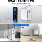 KAMRUI GK3Plus Mini PC, 16GB RAM 512GB M.2 SSD Mini Computers,12th Gen Alder Lake N95 (up to 3.4GHz) Micro PC, 2.5''SSD, Gigabit Ethernet,4K UHD,WiFi,BT,VESA/Home/Business Small pc - Image 10