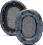 WC Wicked Cushions Extra Thick Earpads for Sony XM5 - Soft PU Leather Cushions, Luxurious Noise Isolating Memory Foam, Added Thickness | Black Camo - Image 9