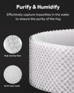 Leemone Upgraded Carbon Fiber Evaporator Filter Replacement Compatible with Dyson PH01 PH02 PH03 PH04 PH3A Air Purifier Humidifier, Part No. 970718-01, 2 Pack - Image 5