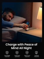 UGREEN MagFlow Magnetic Foldable Charging Station, 2-in-1 Fast Wireless Charger Compatible with iPhone 16 15 14 13 12, Airpods3 2 Pro (No AC Adapter) - Image 8