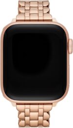 Kate Spade New York Designer Interchangeable Stainless Steel Band Compatible with Your 38/40/41mm Apple Watch Series 9/8/7/6/5/4/3/2/1/SE - Image 3