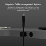 Belkin BoostCharge Pro Flex Braided USB-C to USB-C Charger Cable (2M/6.6ft), USB-IF Fast Charging Cable for iPhone 16 Series, Macbook Pro, iPad Pro, Galaxy S25, S24, Nintendo Switch 2 & More - Black - Image 4