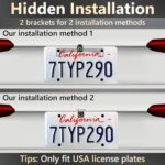 Backup Camera, Reverse Camera for Car, AHD 1080P Back Up Cameras, Metal Housing 170 Degree Wide View Angle License Plate Backup Camera, IP68 Waterproof Rear Camera for Truck SUV RV - Image 4