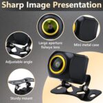 Backup Camera, Reverse Camera for Car, AHD 1080P Back Up Cameras, Metal Housing 170 Degree Wide View Angle License Plate Backup Camera, IP68 Waterproof Rear Camera for Truck SUV RV - Image 5