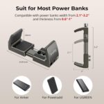 SmallRig Power Bank Holder, Power Bank Clamp Mount for Camera, Compatible with Width Range 2.1"–3.3" and Thickness Range 0.6"–1" Power Banks2790 - Image 3