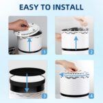 APPLIANCEMATES LV H132 Replacement Filter for LEVOIT LV-H132 Air Purifier, 3-in-1 H13 True HEPA Filter Replacement LV-H132, LV-H132-RF, 4 Pack - Image 8