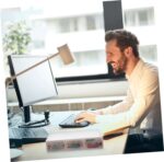 Functional Stackable Plastic Storage Drawers Transparent Desk Organizer Box with Compartments for Efficient Accessory Management for Home and Office Use - Image 9