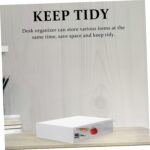 Functional Stackable Plastic Storage Drawers Transparent Desk Organizer Box with Compartments for Efficient Accessory Management for Home and Office Use - Image 10