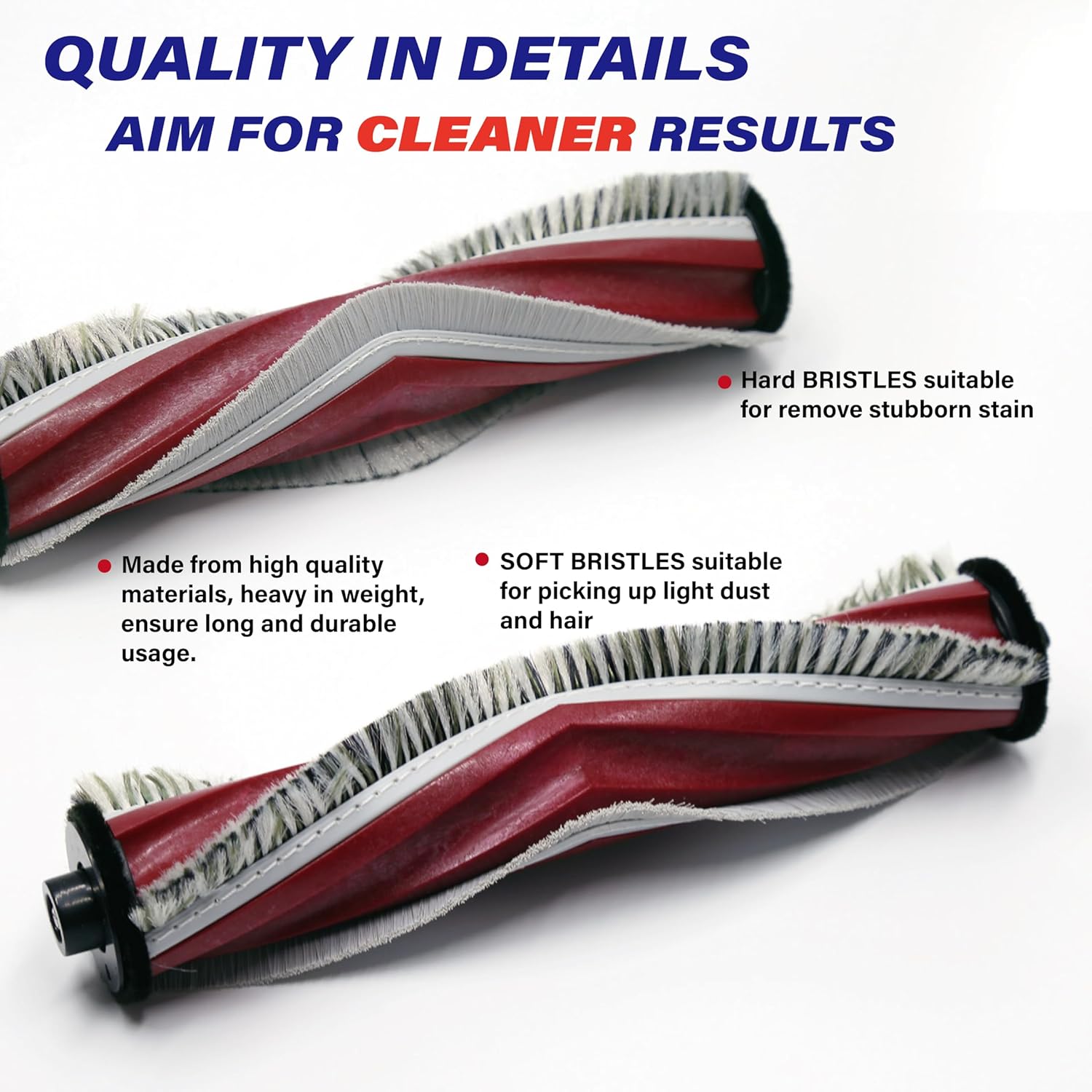 Robot Vacuum Replacement Parts Fit For Yeedi C12 Pro Plus, Replacement Accessories kit Fit For Yeedi C12 Plus(13PC- BRUSH ROLL& SWEEP& FILTER) - Image 4