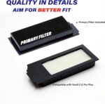 Robot Vacuum Replacement Parts Fit For Yeedi C12 Pro Plus, Replacement Accessories kit Fit For Yeedi C12 Plus(13PC- BRUSH ROLL& SWEEP& FILTER) - Image 5