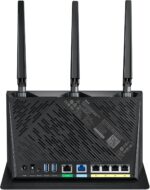 ASUS RT-AX86U (AX5700) Dual Band WiFi 6 Extendable Gaming Router, 2.5G Port, Mobile Game Mode, Port Forwarding, Subscription-free Network Security, Instant Guard, VPN, AiMesh Compatible - Image 3