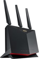 ASUS RT-AX86U (AX5700) Dual Band WiFi 6 Extendable Gaming Router, 2.5G Port, Mobile Game Mode, Port Forwarding, Subscription-free Network Security, Instant Guard, VPN, AiMesh Compatible - Image 5