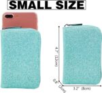 Easyoulife Genuine Leather Credit Card Holder Zipper Wallet With 26 Card Slots - Image 4