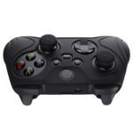 eXtremeRate PlayVital Samurai Edition Anti-Slip Controller Grip Silicone Skin for Xbox Core Controller, Ergonomic Protective Case Cover for Xbox Series S/X w/Thumb Grips - Black - Image 8