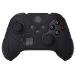 eXtremeRate PlayVital Samurai Edition Anti-Slip Controller Grip Silicone Skin for Xbox Core Controller, Ergonomic Protective Case Cover for Xbox Series S/X w/Thumb Grips - Black - Image 10