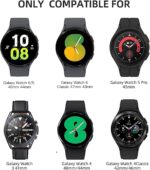 Lerobo No Gap Band Compatible With Samsung Galaxy Watch 7 5 4 6 (44mm 40mm), Watch 5 Pro (45mm), 4 Classic (46mm 42mm) - 20mm Quick Release Sport Replacement for Women Men - Image 8