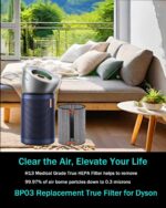 BP03 Replacement Filter Compatible with Dyson BP03/BP04/BP06 High-Efficient Activated Carbon Filter,# 972133-02 & 972133-03 for Dyson Models BP03/BP04/BP06 Pur-ifier Big + Quiet, - Image 4