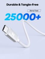 White PS5 USB C Charging Cable 10ft, Long PS5 Controller Charger Cord, 10 ft USB A to USBC Cable for Sony PlayStation 5/Pro/Controller, Xbox Series X/Series S Controller - Image 6