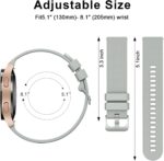 Band Compatible with Amazfit GTR 4 / 3 Pro / 2, 22mm Quick Release Silicone Replacement Wristband Sport Strap for Men Women - Image 4