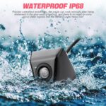 Backup Camera for Car, Waterproof Rear View Camera with Moveable Guideline, HD 960x720 Image Super Night Vision Car Backup Camera, 4 Layer Glass Lens 155 Degree Wide View Angle (Black) - Image 5