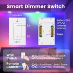 Xsky Smart Recessed Zigbee 3.0 Lighting 4 inch 4 Pack RGBCW Dimmable, Downlight. Compatible with Alexa/Home Assistant/SmartThings 10W 750LM 16 Million Colors, Dimmer Switch Include - Image 5