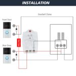 24-Volt AC 40VA Plug-in Doorbell Transformer, Compatible with Ring Wired Video Doorbell, Nest, Ecobee, Sensi, and Honeywell Thermostats, Power Supply for Multiple Smart Doorbells - Image 6