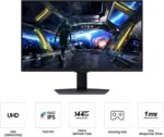 SAMSUNG 27” Odyssey G7 (G70D) 4K UHD IPS 144Hz 1ms(GtG) Smart Gaming Monitor, AMD Freesync Premium, Vivid Colors, Adjustable Stand, Black Equalizer, LS27DG702ENXZA, 2024 - Image 3