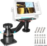Fish Finder Mount with Heavy Duty Swing Arm for Fishfinders & Chartplotters Marine Electronic with 5" to 12" Screens, Compatible with Garmin Lowrance and More - Image 3