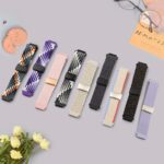 Meliya Magnetic Braided Nylon Band for Garmin Vivoactive 6/Vivoactive 5/Vivoactive 3 Watch Bands, 20mm Stretchy Replacement Strap for Venu/Venu Sq,Forerunner 55/158/165/245/645,Galaxy Watch 7/6/5/4 - Image 8