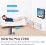 MoesGo WiFi IR Control Hub for Smart Appliances via Voice and Smart Life/Tuya App, Compatible with Amazon Echo and Google Home - Image 4