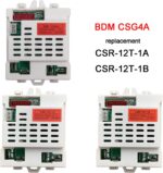 weelye BDM CSG4A 12V Children's Power Riding car CSR-12T-1A 2.4G Bluetooth Remote Control and Receiver kit Controller Control Box Accessories Replacement Parts CSR-12T-1B - Image 3