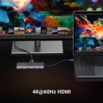 UGREEN Revodok Pro 109 USB C Hub 9 in 1 10Gbps USB C 3.2 & USBA 3.2 4K HDMI, 100W Power Delivery, SD/TF Card Reader Gigabit Ethernet for MacBook Pro/Air, iPhone 16 15 Pro/Max, Thinkpad and More - Image 5