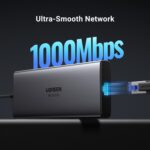 UGREEN Revodok Pro 109 USB C Hub 9 in 1 10Gbps USB C 3.2 & USBA 3.2 4K HDMI, 100W Power Delivery, SD/TF Card Reader Gigabit Ethernet for MacBook Pro/Air, iPhone 16 15 Pro/Max, Thinkpad and More - Image 6