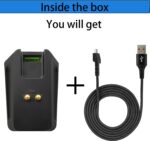 Charging Dock with 4.9Ft USB Charging Cable Fits for Razer Naga Pro/DeathAdder/Basilisk/Viper Ultimate Gaming Mouse,Magnetic Dock with Charge Status Indicator and Anti-Slip Sticker - Image 7