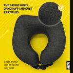 Neck Pillow Airplane,Travel Pillow Memory Foam,Neck Support Pillow,Adjustable Memory Foam,Neck Pillow with Breathable Cover for Comfort,Includes 3D Sleep mask,earplugs Box,Car,Office,Home - Image 6