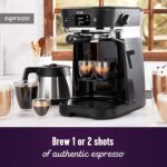 Mr. Coffee All-in-One Occasions Specialty Pods Coffee Maker, 10-Cup Thermal Carafe, and Espresso with Milk Frother and Storage Tray, Black - Image 3
