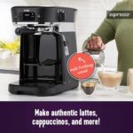 Mr. Coffee All-in-One Occasions Specialty Pods Coffee Maker, 10-Cup Thermal Carafe, and Espresso with Milk Frother and Storage Tray, Black - Image 4