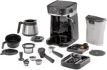 Mr. Coffee All-in-One Occasions Specialty Pods Coffee Maker, 10-Cup Thermal Carafe, and Espresso with Milk Frother and Storage Tray, Black - Image 8